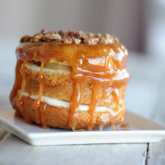 Caramelized Banana Butter Pecan