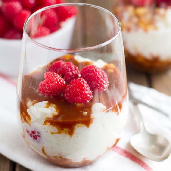 Vanilla Bean Rice Pudding