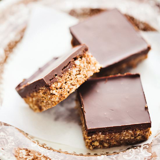 Paleo Almond Chocolate Bars