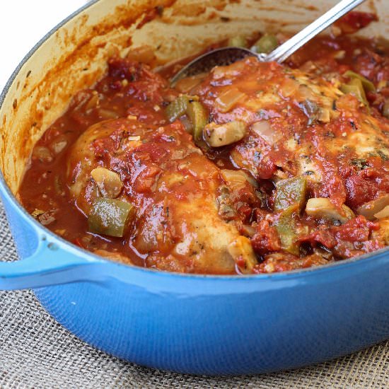 Tomato Chicken Bake
