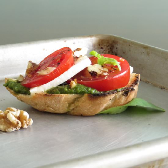 Basil and Walnut Pesto