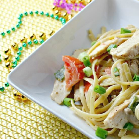 Cajun Chicken and Sausage Pasta