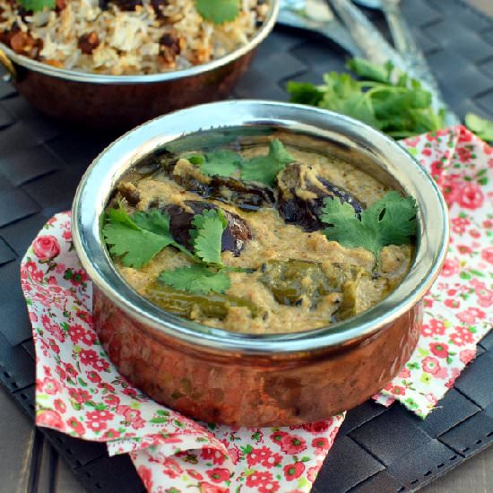 Mirchi-Baingan Salan