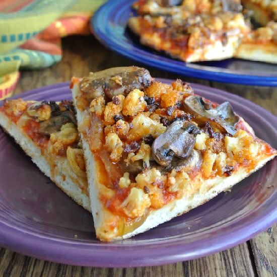 Roasted Veggie Pizza