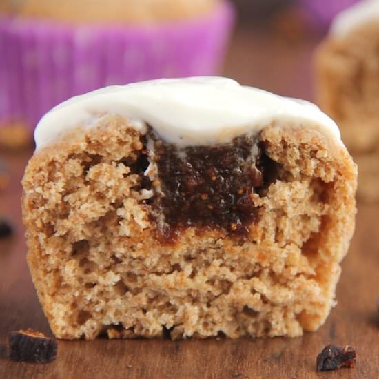 Fig Newton Cupcakes