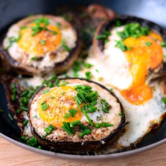 Filled Portobello Mushrooms