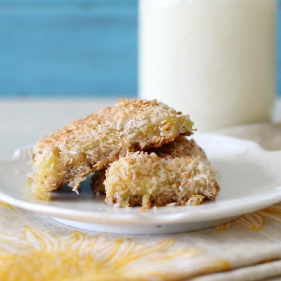 Pineapple Coconut Bars