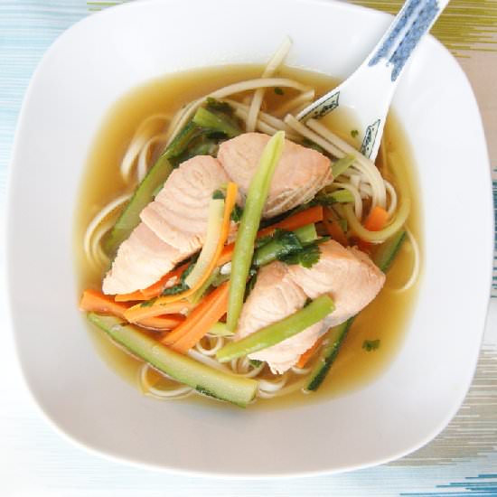 Ramen with Salmon