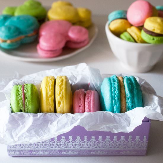 Disney Princess & Mickey Macarons