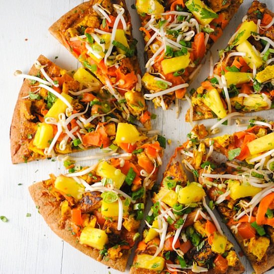 Thai Tofu Pizza
