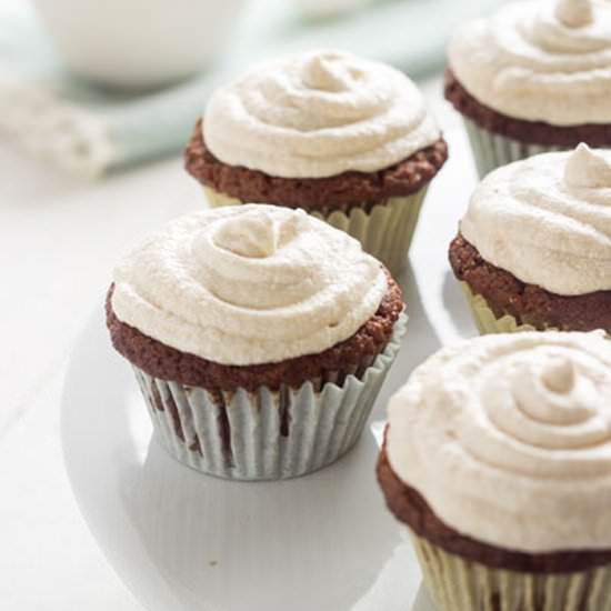 Lighter Carrot Cake Cupcakes