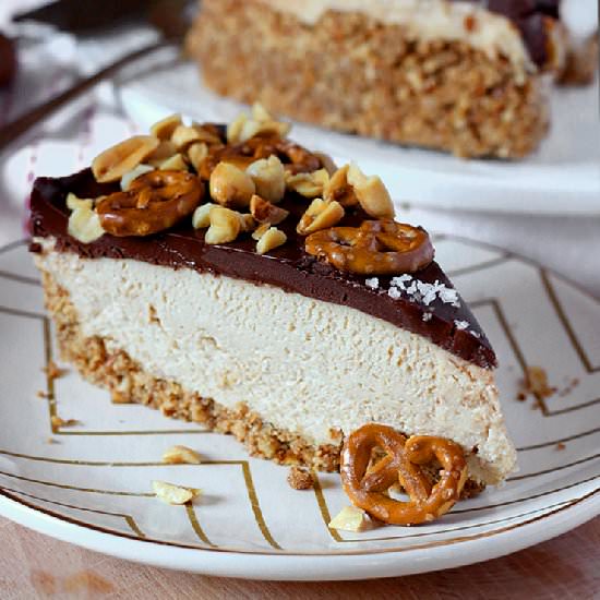 Peanut Butter Pretzel Pie
