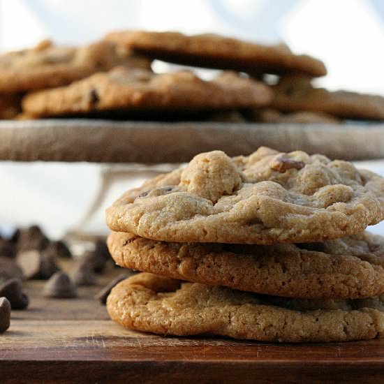 Peanutty Choco Oat Cookies
