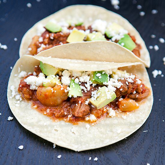 Pork Tinga Tacos