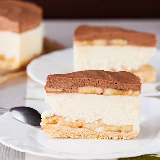 Mascarpone Banana Cheesecake