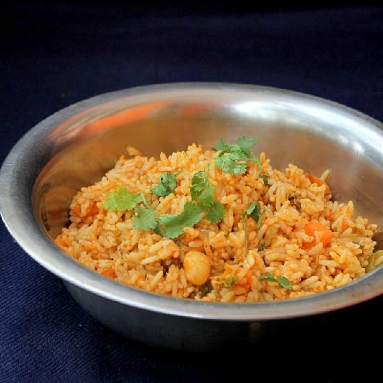 Vegetable Masala Rice