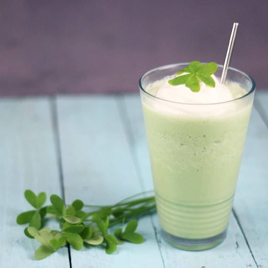 Real Food Shamrock Shake
