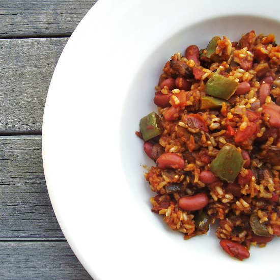 Creole Vegan Jambalaya