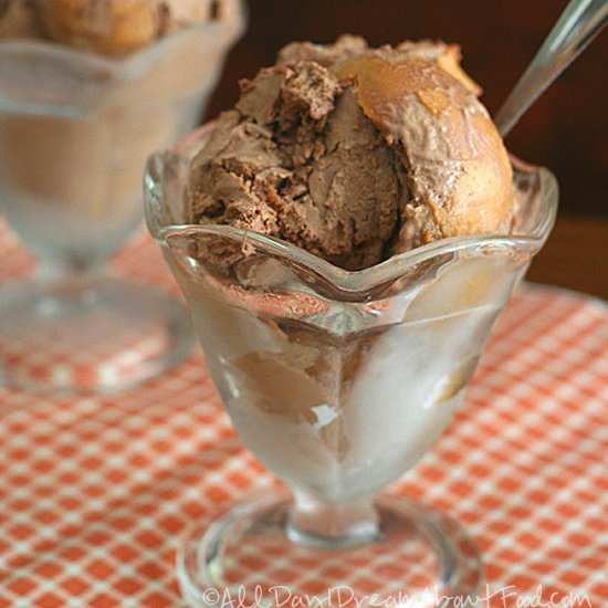 Chocolate Peanut Butter Ice Cream