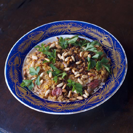 Persian Rice with Cherries