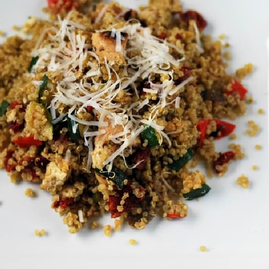 Chicken Pesto Quinoa