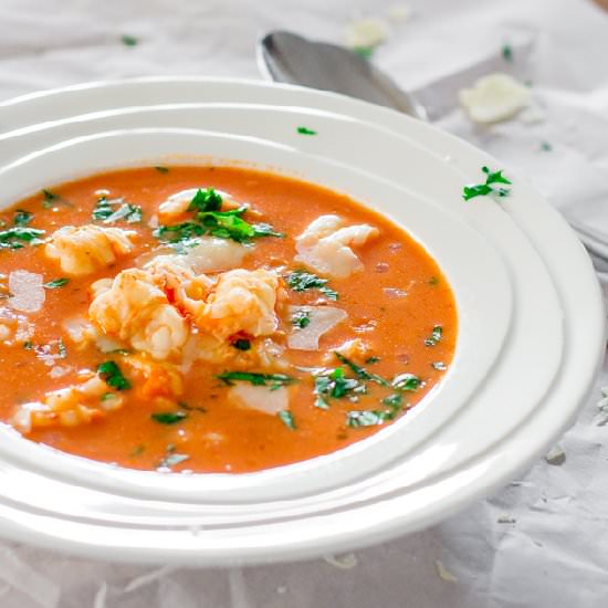 Brazilian Shrimp Soup