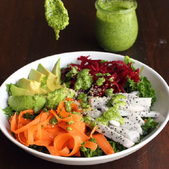 Kale Tahini Green Dressing