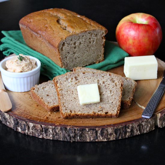 Guinness Irish Apple Beer Bread