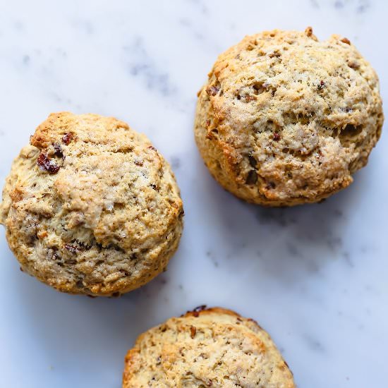 Buttered Pecan Biscuits