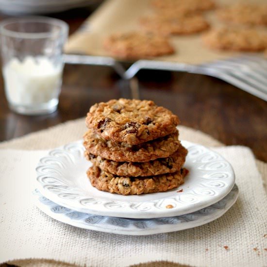 Oatmeal Raisin Cookies