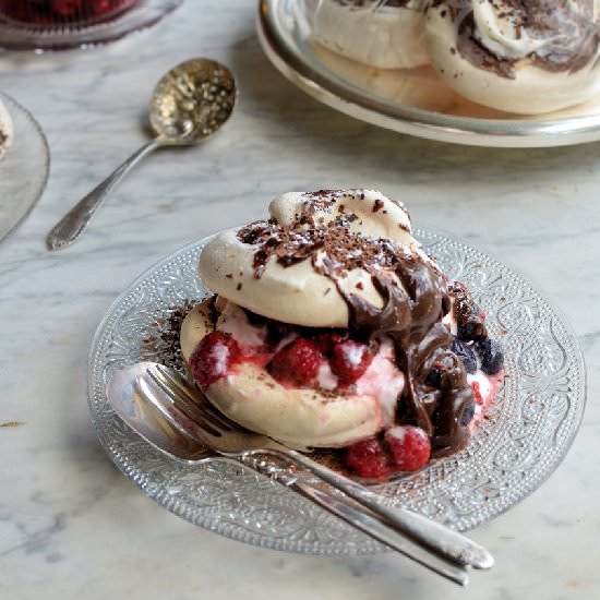 Chocolate Swirl Meringue