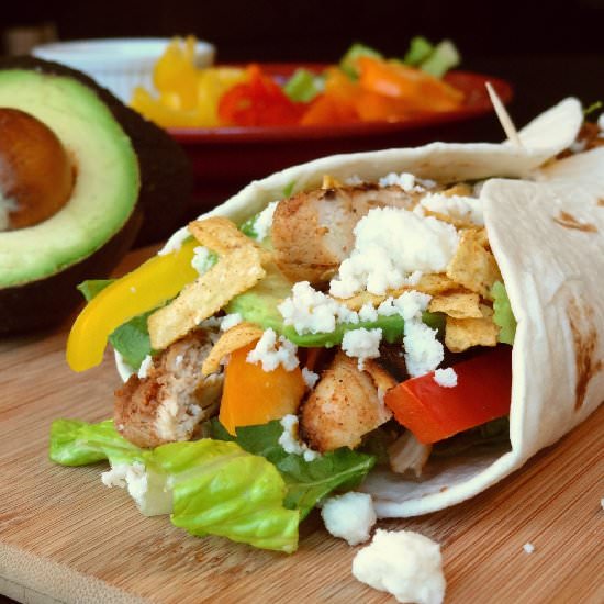 BBQ Chicken Wraps