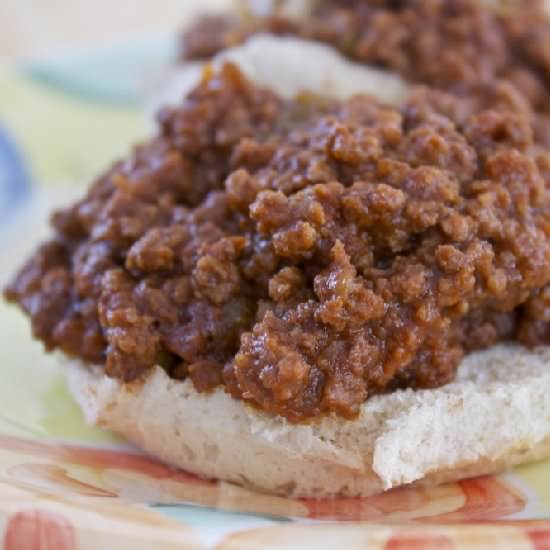 Slow Cooker Sloppy Joes