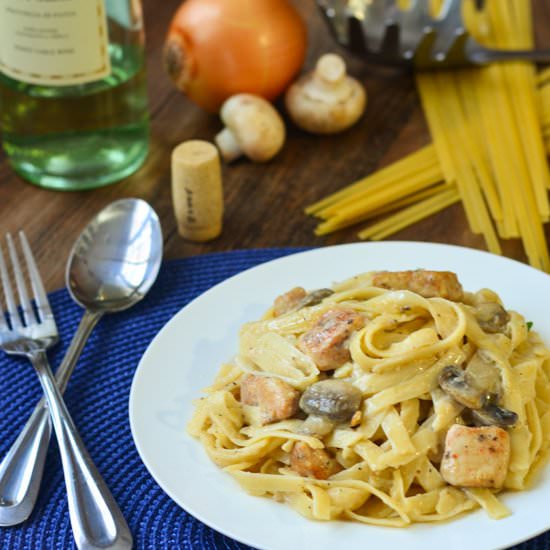 Cajun Chicken Fettuccine Asiago