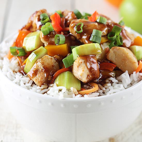 Orange Teriyaki Chicken!