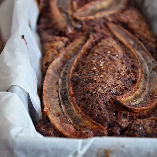 Banana Cake with Dates