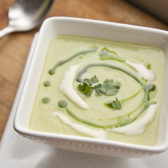 Celery Root & Fennel Soup