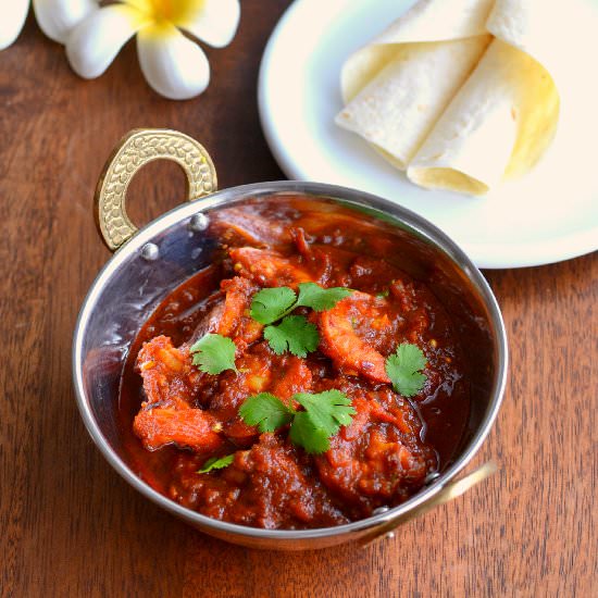 Prawn Pathia Curry
