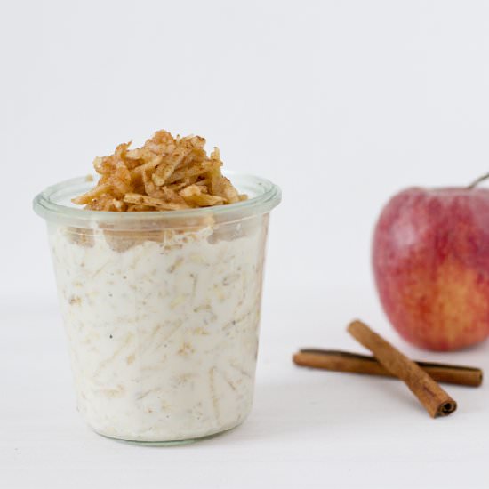 Apple Cinnamon Bircher Muesli
