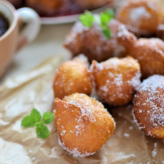 Doughnuts with Choux Pastry