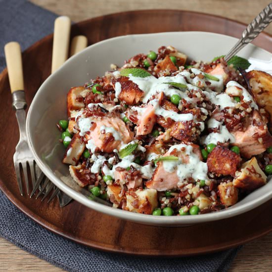 Protein Packed Salmon Salad