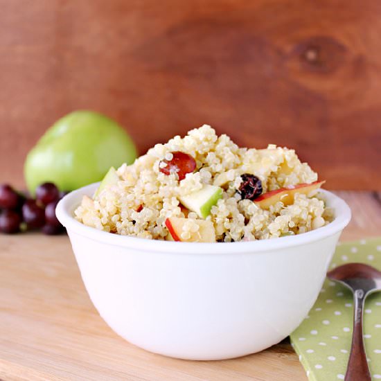 Fruit and Almond Quinoa