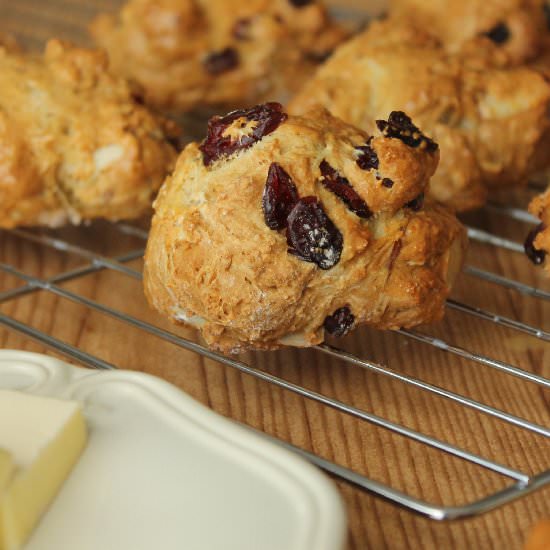 Cranberry Almond Soda Bread