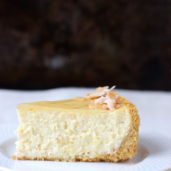 Pina Colada Cheesecake