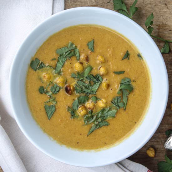 Moroccan Spiced Carrot Soup