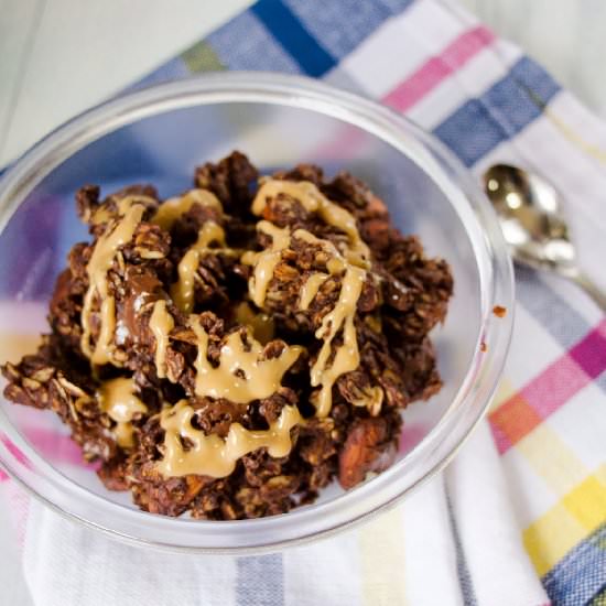 Chocolate Peanut Butter Granola