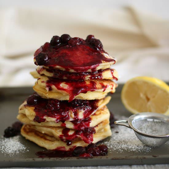 Lemon Ricotta Pancakes