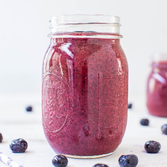 Blueberry Pie Smoothie