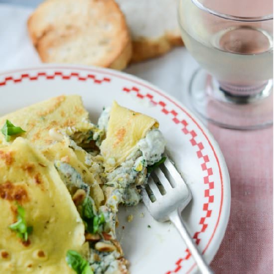 Pesto Pancakes