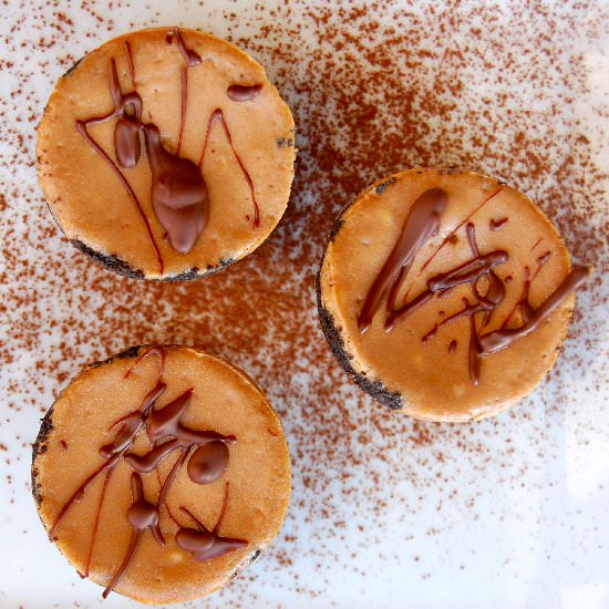 Chocolate Mini Cheesecakes